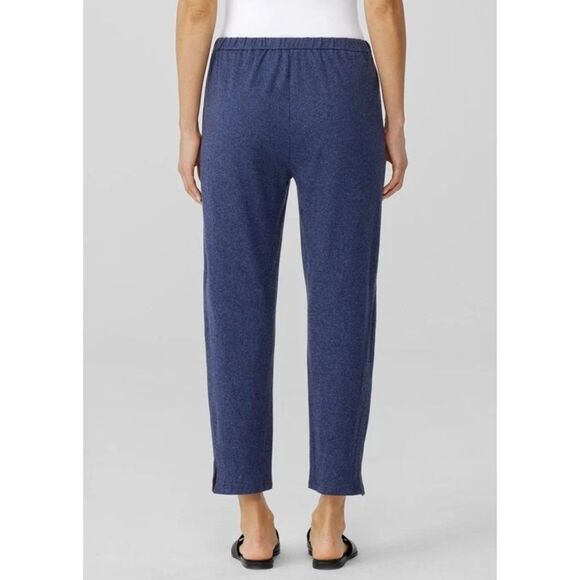 Eileen Fisher Women's $148 Cotton Hemp Melange Tapered Pant XL - Picture 4 of 9